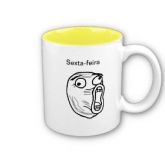 Caneca em dois tons - Sexta-feira