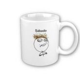 Caneca em dois tons - Sábado