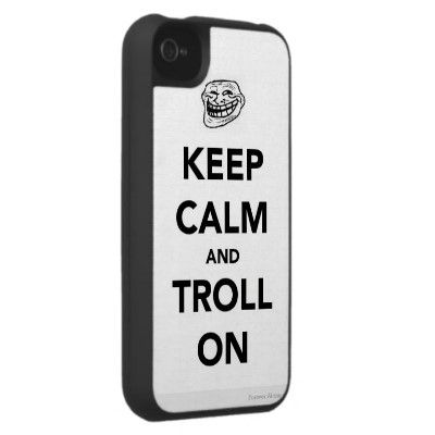 Capa dura Speck Fitted para iPhone 4/4S - KeepCalm Trollface