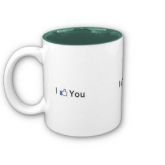 Caneca em dois tons - I like You