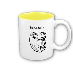 Caneca em dois tons - Sexta-feira