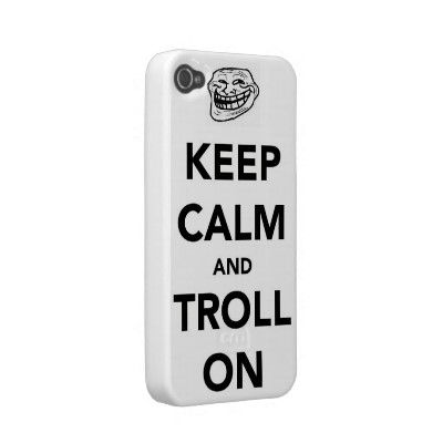 Case Mate para iPhone 4 e 4S - KeepCalm Trollface