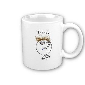 Caneca em dois tons - Sábado