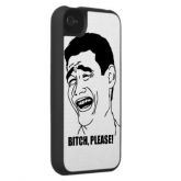 Capa dura Speck Fitted para iPhone 4/4S - Bitch Please