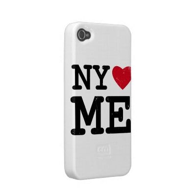 Case Mate para iPhone 4 e 4S - NY LOVE ME